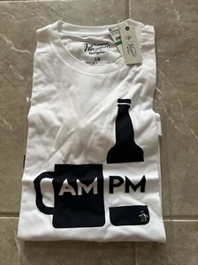 Munsingwear Men’s Large Graphic T Shirt, White, An Original Penguin, NWT - Picture 1 of 3