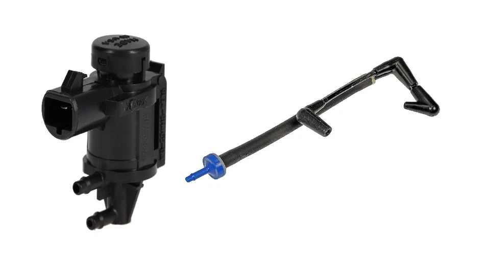 NUEVO 15-20 para Ford F150 Bloqueo Automático Buje Línea de Vacío Tubo Válvula de Retención + SOLENOIDE Foto 1 de 1