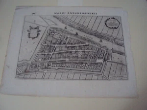 1632 Hondius Map Theatrum Hollandiae Asperen Marci Boxhornverii - Picture 1 of 9