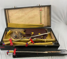 🔥John Pomeroy Magicians Illusionist Stage Prop Sword Magic Trick Box 1970's🔥