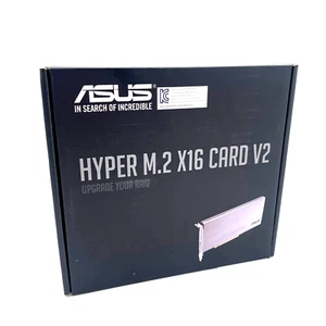 ASUS Hyper M.2 X16 PCIe 3.0 X4 Expansion Card V2 - Bild 1 von 3