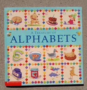A Treasury of Alphabets: 5 Alphabets to Share. pb Edward Lear, Shakers, Christma - Imagen 1 de 2