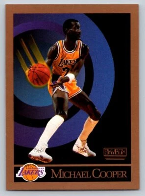 1990-91 SkyBox #134 Michael Cooper Los Angeles Lakers - Image 1 of 2