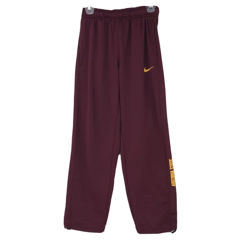 ASU Arizona State Sun Devils Nike Therma Fit Team Sweatpants Pants Mens Small Cover