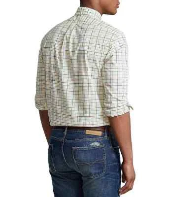 Polo Ralph Lauren Classic-Fit Multicolor Plaid Stretch Poplin Long-Sleeve Woven, - Image 1 of 2