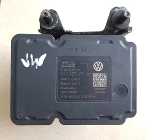 VW AUDI SKODA SEAT ABS PUMP & CONTROL MODULE 1K0907379AN / 1K0614517BJ - Picture 1 of 5
