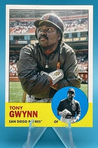 2012 Topps Archives TONY GWYNN #22 - 1963 Design - San Diego Padres HOF (PWE) - Picture 1 of 2