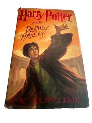 Harry Potter And The Deathly Hallows 1st Edition 2007 RARE ERROR 759 Pages FLAWS - Image 1 of 4
