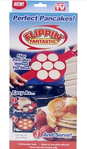 SPEDIZIONE GRATUITA! IN OFFERTA! Flippin Fantastica Macchina per Frittelle Perfetta No Mess Flipper - Foto 1 di 2
