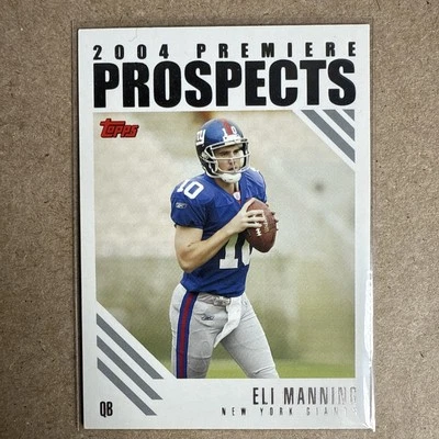 2004 Topps 2004 Premiere Prospects Eli Manning #PP5 Rookie RC TC5756 - Image 1 of 2