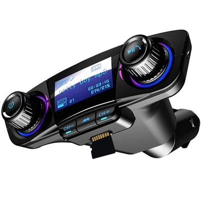 Bluetooth FM Transmitter Auto MP3-Player Handsfree Wireless Radio Audio Adapt... - Bild 1 von 4