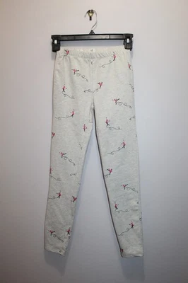 GAP NIÑOS NIÑAS PULL ON PANTALONES FIGURA PATINADORES GRIS-BEIGE BREZO MLTI TALLA L (10) Foto 1 de 3