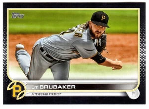2022 TOPPS #556 JT BRUBAKER BLACK #10/71 - Picture 1 of 1
