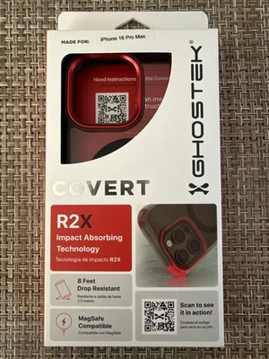 ghostek encubierta para iphone 16 pro max (humo) Foto 1 de 2