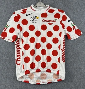 Nike Le Tour de France King Of The Mountains Trikot Polka Dot Herren L 2007 Vintage - Bild 1 von 7