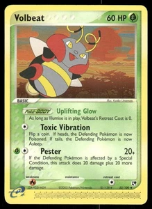 Pokemon Tcg Volbeat #53 Pokemon Sandstorm  NM - Picture 1 of 2