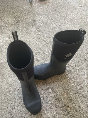 MUCK BOOT CHORE COOL Biqueira de Aço Preta Tamanho 8 M - Imagem 1 de 4