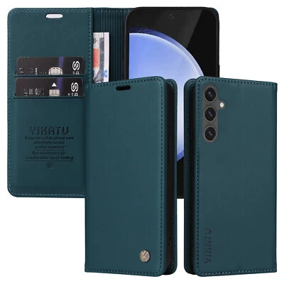 Para Samsung Galaxy S24 Ultra S23 S20 S7 Edge Tarjeta Billetera A Prueba de Golpes Teléfono Cubierta Foto 1 de 4