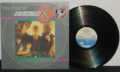 GENERATION X Best Of UK LP VG+ Plays Well 1985 Chrysalis CHM1521 Billy Idol - Image 1 of 3