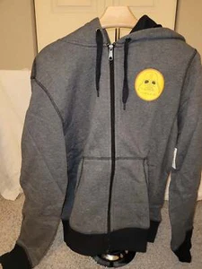 Grau mit schwarzem Rand Starwars Vader Reißverschluss Hoodie - Neu - Bild 1 von 1