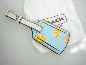 NEU MIT ETIKETT NEU COACH ORANGE GEPÄCKANHÄNGER - Bild 1 von 2