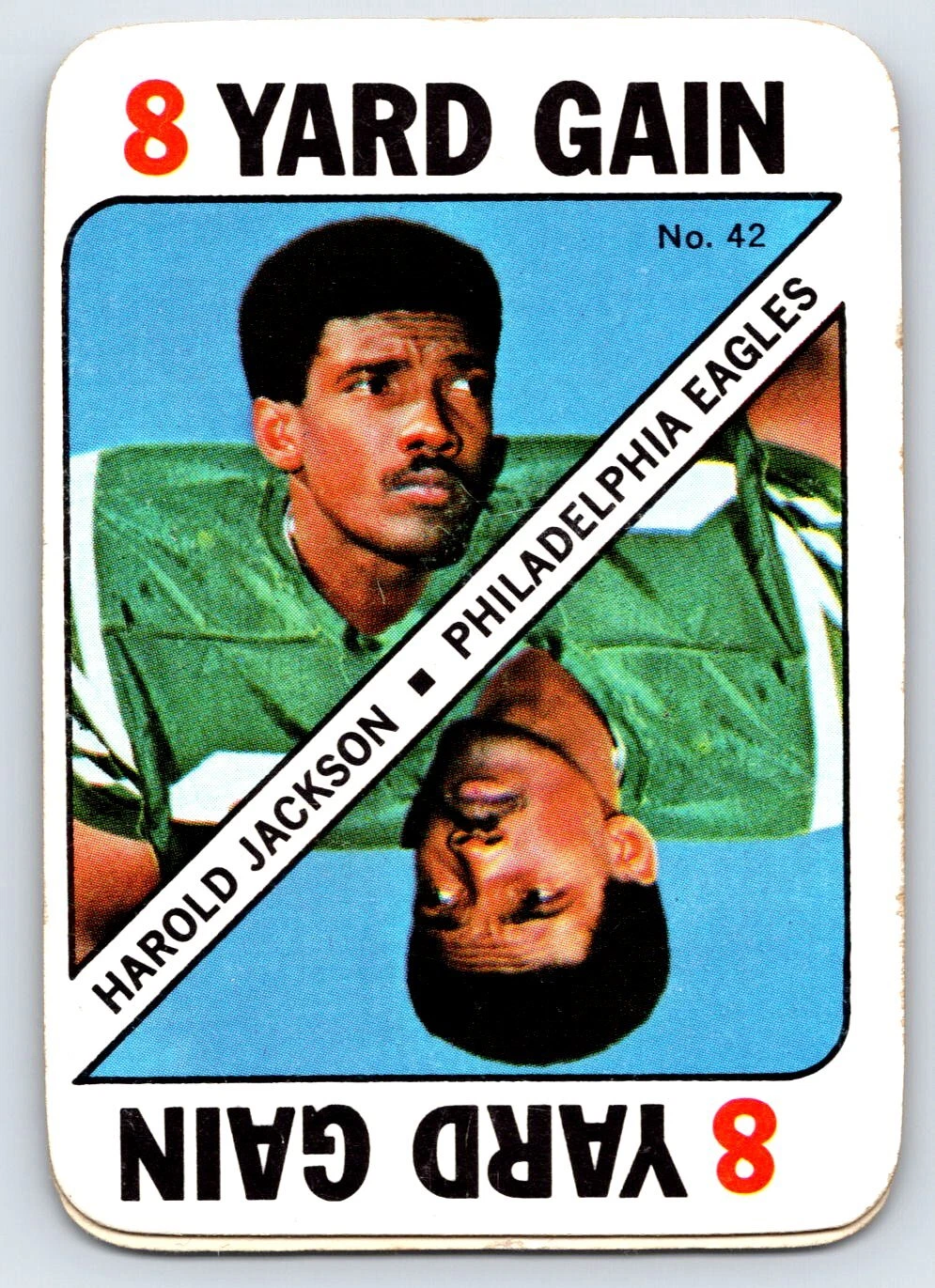 1971 Topps #42 Harold Jackson Game Inserts