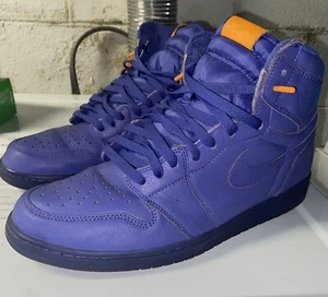 Size 12 M- Air Jordan 1 Retro High OG G8RD Gatorade Pack, Grape 2017 W/Box - Picture 1 of 6