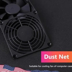 80mm 120mm PC Case Fan Dust Filter Screen Plastic Dustproof for Desktop Computer - Afbeelding 1 van 13