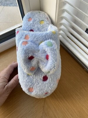 Zapatillas de mujer Snoozies Lotsa Dots - talla 5/6 - nuevas con etiquetas Foto 1 de 4