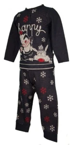 Pigiama bimba bambina manica lunga collo serafino sleepwear HAPPY PEOPLE articol - Imagen 1 de 5