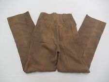 Vintage 50s Levis Side Zip Shorthorn Gabardine Trousers | 1950s RARE Levi Straus