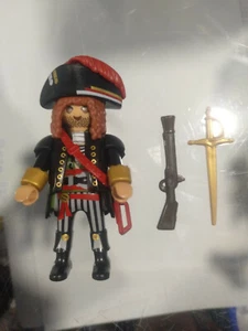 PLAYMOBIL NUEVO PIRATA NEGRO MUY COMPLETO - 17/5/20 - Picture 1 of 1