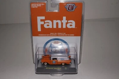 M2 MACHINES 1957 CHEVROLET SEDAN DELIVERY, FANTA, 1 OF 3000, 1:64, NIB - Image 1 of 3