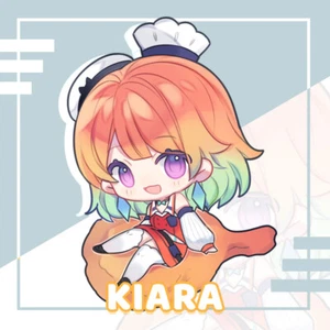 Hololive Vtuber Takanashi Kiara Double-sided Acrylic Keychain Charm Volume.6 - Picture 1 of 2