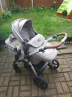 Silver Cross Wave Travel System - Pushchair + Carrycot Tandem Seat