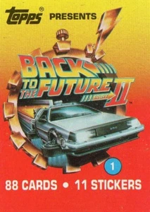Tarjetas coleccionables individuales de Regreso al futuro (película) 1989 a la venta - Imagen 1 de 67