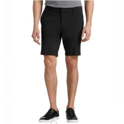 Nuevos Pantalones Cortos Kenneth Cole AWEARNESS Para Hombre Talla 33 Negros Calce Ajustado Performance Tech Foto 1 de 4