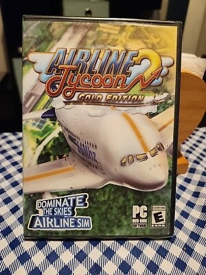 *NEW SEALED* AIRLINE TYCOON 2 GOLD EDITION PC DVD-ROM SOFTWARE - Image 1 of 4