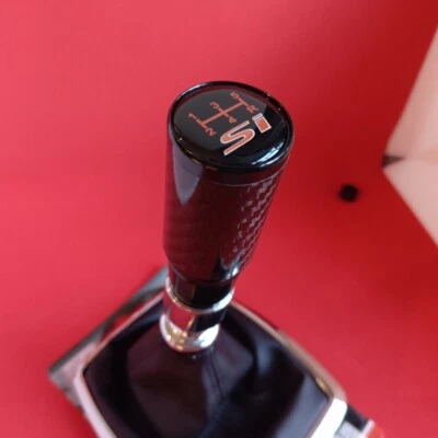BLACK CARBON SI 5SP JDM STICK SHIFT GEAR KNOB for CIVIC MKX MK9 MK8 ACCORD COUPE - Image 1 of 4