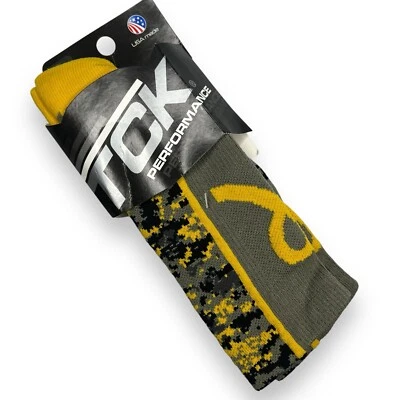 Calcetines TCK Performance Digital Camuflados Fuerzas Armadas Cinta Crew Talla Mediana Nuevos con Etiquetas Foto 1 de 3