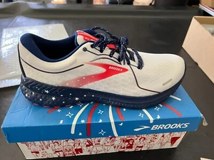 BROOKS ADRENALINE GTS 21 TEAM USA MENS RUNNING TRAINING SHOES US 11 NEW BNIB - Picture 1 of 10