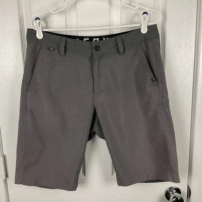 Fox Men’s Gray Polyester Hiking Chino Shorts Size 32 - Image 1 of 4