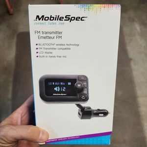 MobleSpec Transmetteur FM (MBS13203) Technologie sans fil Bluetooth - Photo 1 sur 3