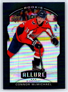 2020-21 Upper Deck Allure - Rookie Black Rainbow #94 Connor McMichael (RC) - Bild 1 von 2