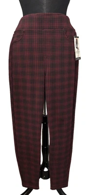 NUEVO Pantalones Legging Liverpool Sienna Talla 10/30 Roseta Cuadros Preppy Academia Foto 1 de 4