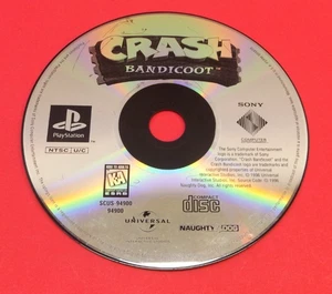 Crash Bandicoot PlayStation 1 PS1 PS2 PS3 Greatest Hits Disc Only - Picture 1 of 2