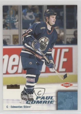 1999-00 Pacific Omega Platinum Blue /75 Paul Comrie #89 Rookie RC - Image 1 of 2
