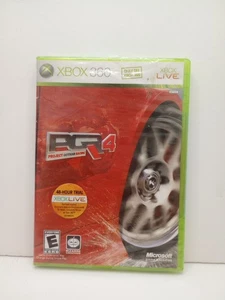 Project Gotham Racing 4 (Microsoft Xbox 360, 2007) Y-Fold Factory Sealed Damage - Picture 1 of 11