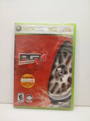 Project Gotham Racing 4 (Microsoft Xbox 360, 2007) Y-Fold Factory Sealed Damage - Image 1 of 4
