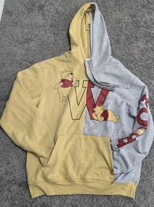 Disney Winnie The Pooh Juniors S 7-9 Multi Color Hoodie W/kangaroo Pocket. HOLE - Picture 1 of 9